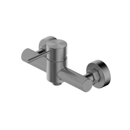 UNITAS Slavina za tuš, bez izljeva, gun metal, LUMA